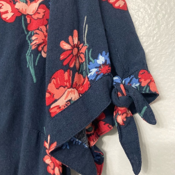 abercrombie & Fitch Floral Print Dress Sz Youth M - Picture 9 of 16